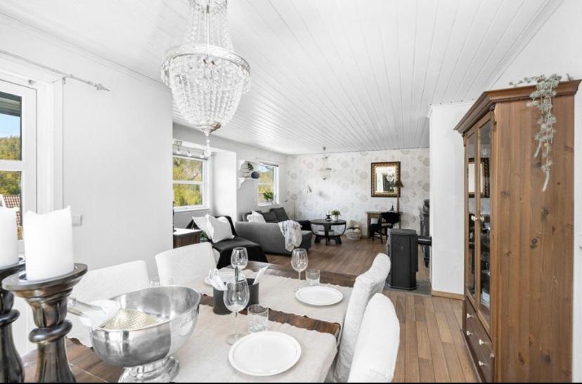 Sjarmerende Familievennlig Hus Med 2 Soverom Kristiansand Exterior foto